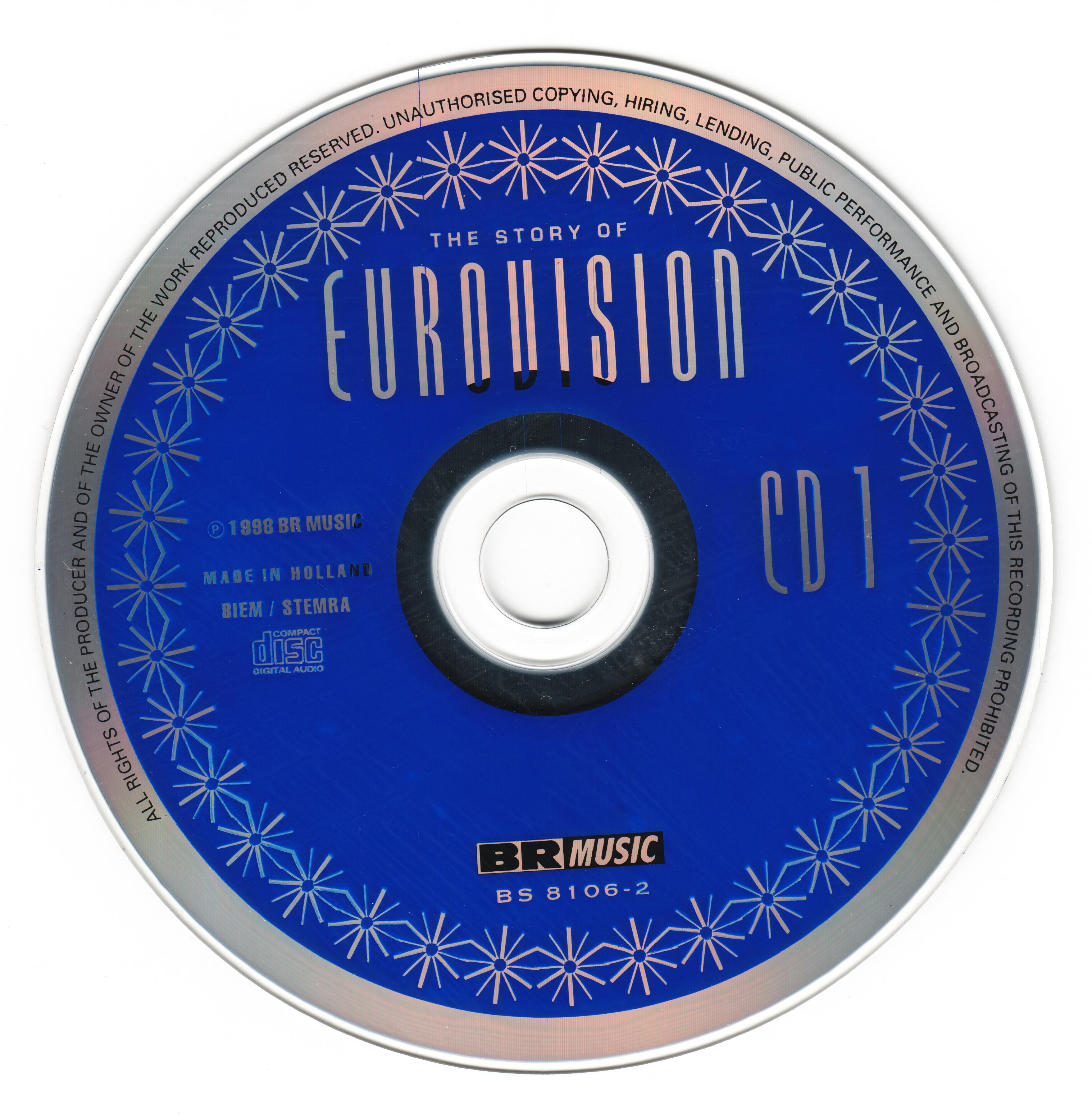 Eurovision Song Contest  The Story Of Eurovision : CD1